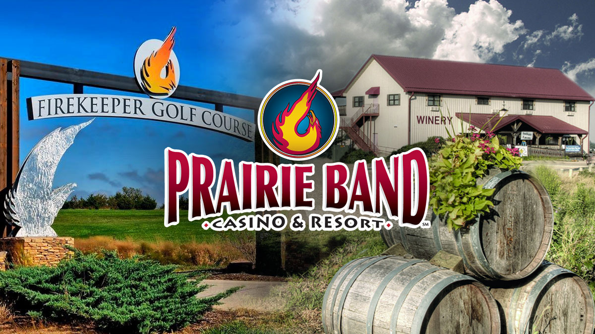 Prairie Band Casino Logo and Attractions