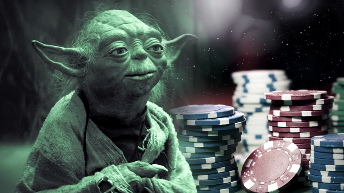 Star Wars Yoda and Poker Chips