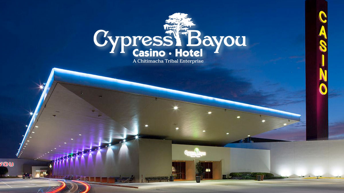 Cypress Bayou Casino Hotel Front Entrance
