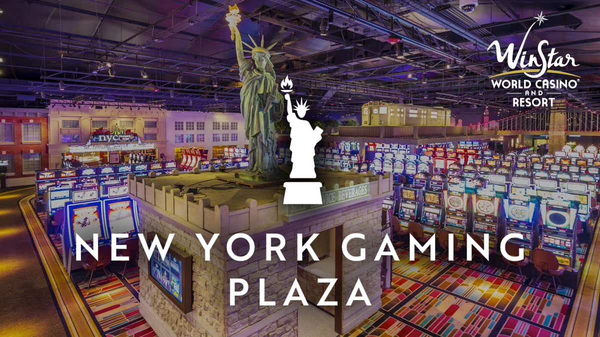 Casino Floor of the New York Gaming Plaza at The Winstar World Casino and Resort