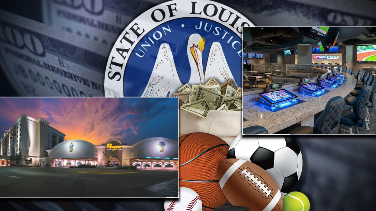State Of Louisiana Seal And Paragon Casino Sports Betting