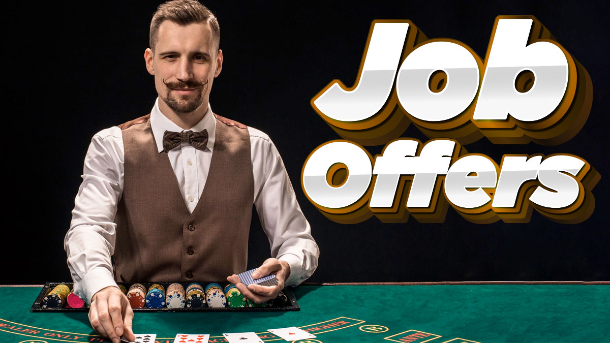 Dealer Sitting at a Dealt Table