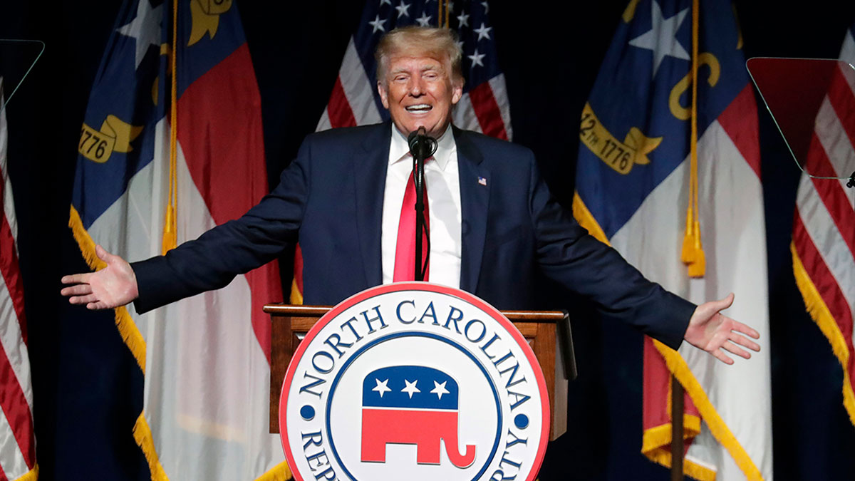 Former President of the United States Donald J Trump
