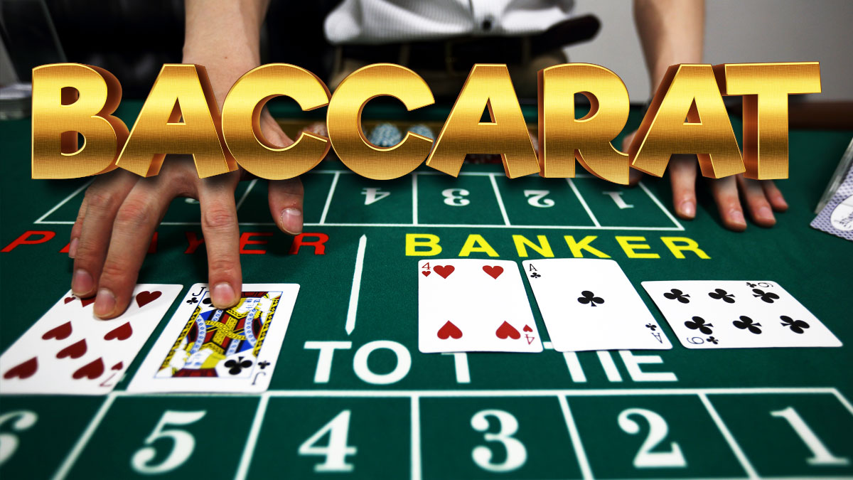 Dealer Dealing Baccarat