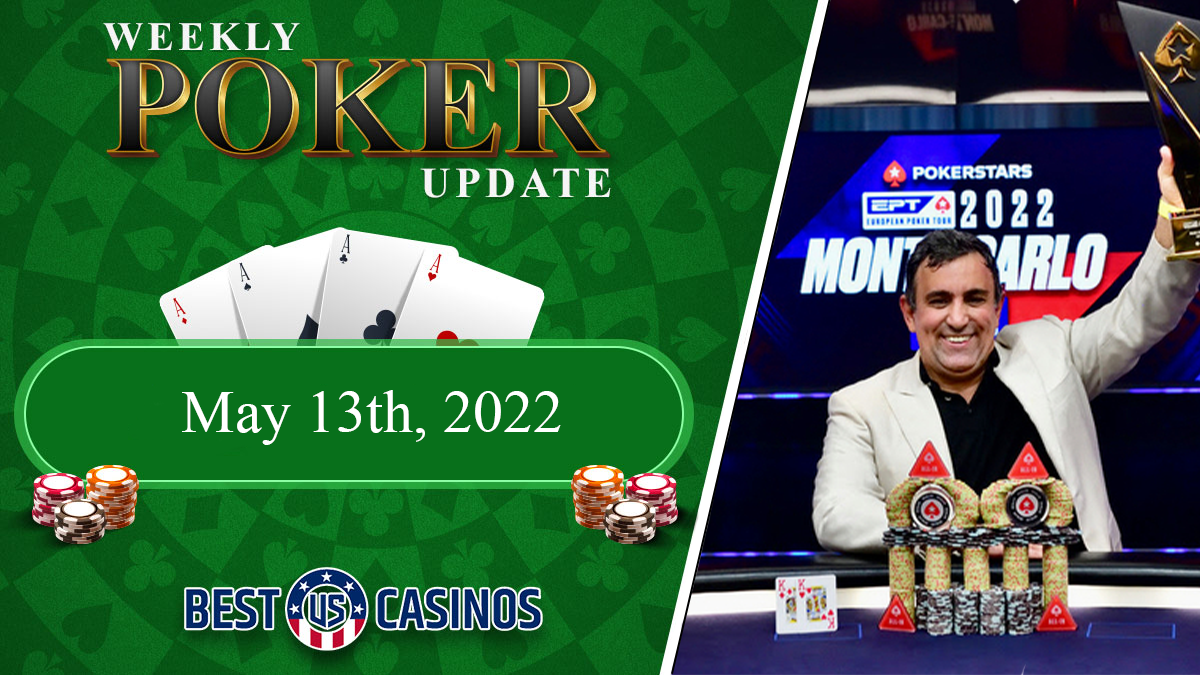 EPT Poker Winner Mesqueu on Left